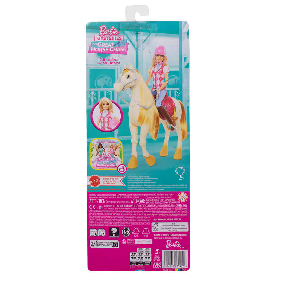 Barbie - Malibu Doll & Accessories | Barbie Mysteries | The Great Horse Chase