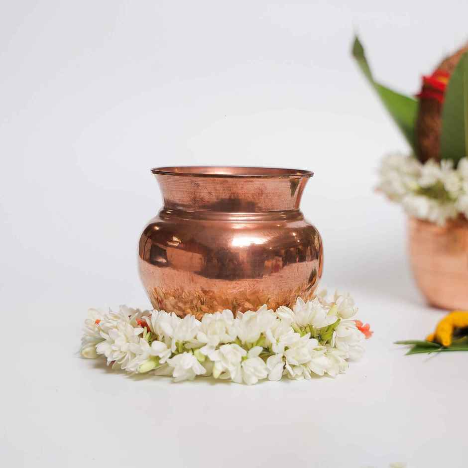Copper Kalash for Pooja | 300 ml | Svasti