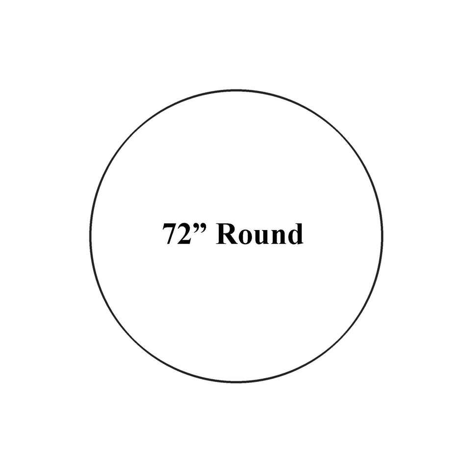 Lushomes Round Dining Table Cover - 6 Seater | Green Checks | 6 ft