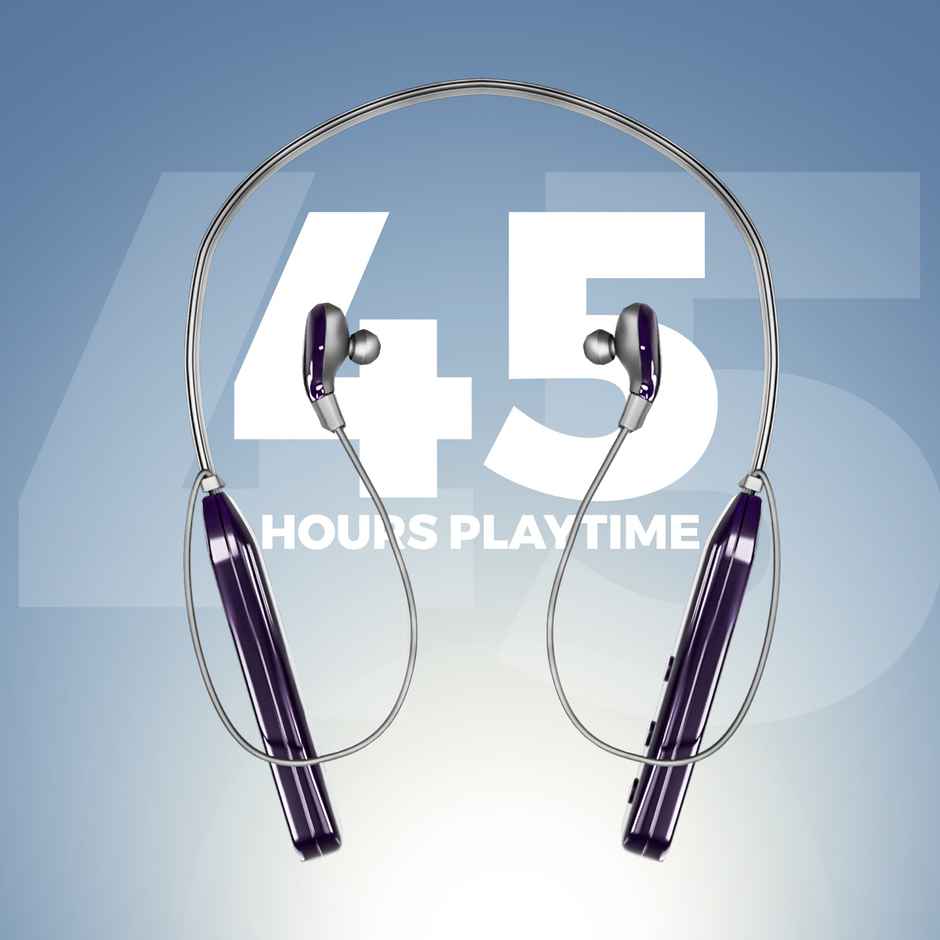 UBON CL50 45Hrs Playtime Quick Charging Bluetooth Neckband