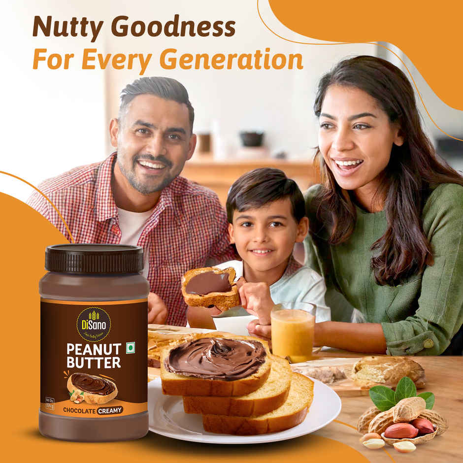 Disano Chocolate Peanut Butter Crunchy