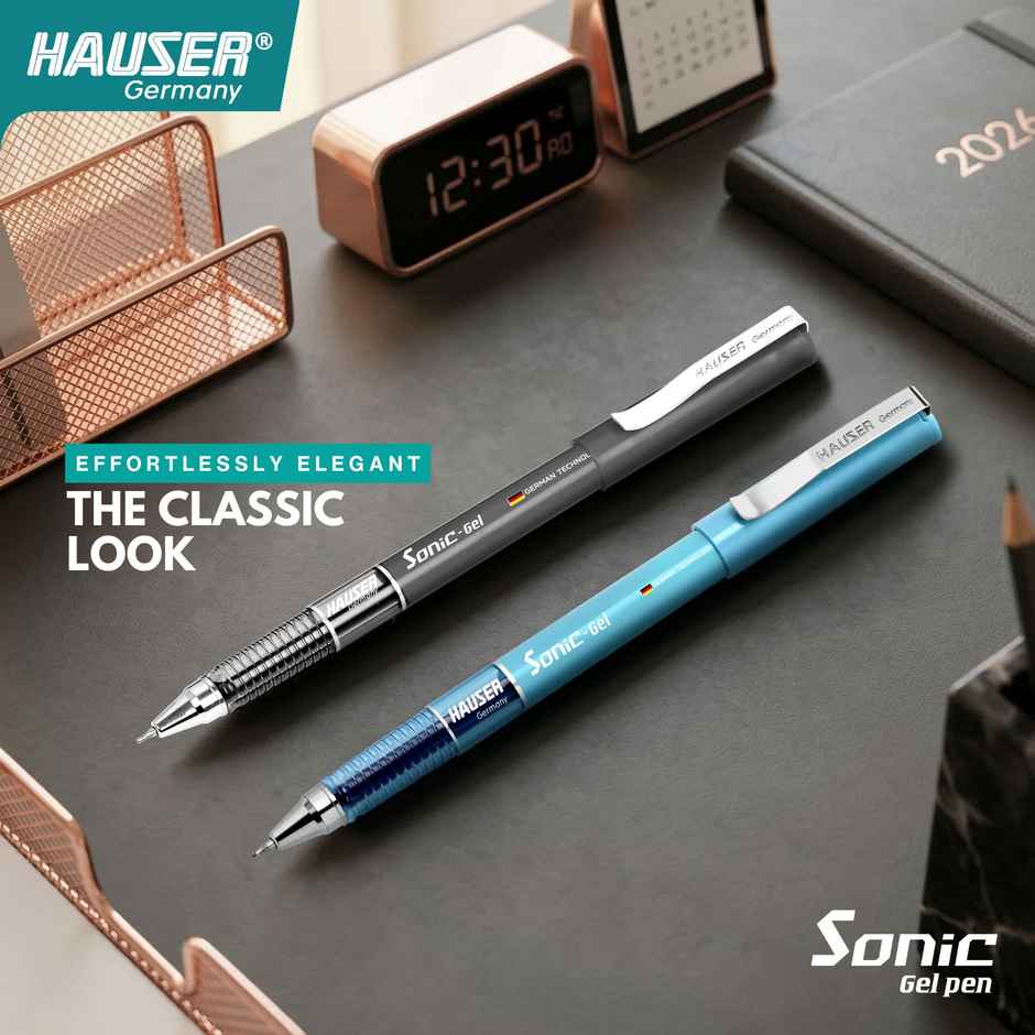 Haser Germany Sonic Gel Pack Of 5 (3 Blue+ 2 Black)