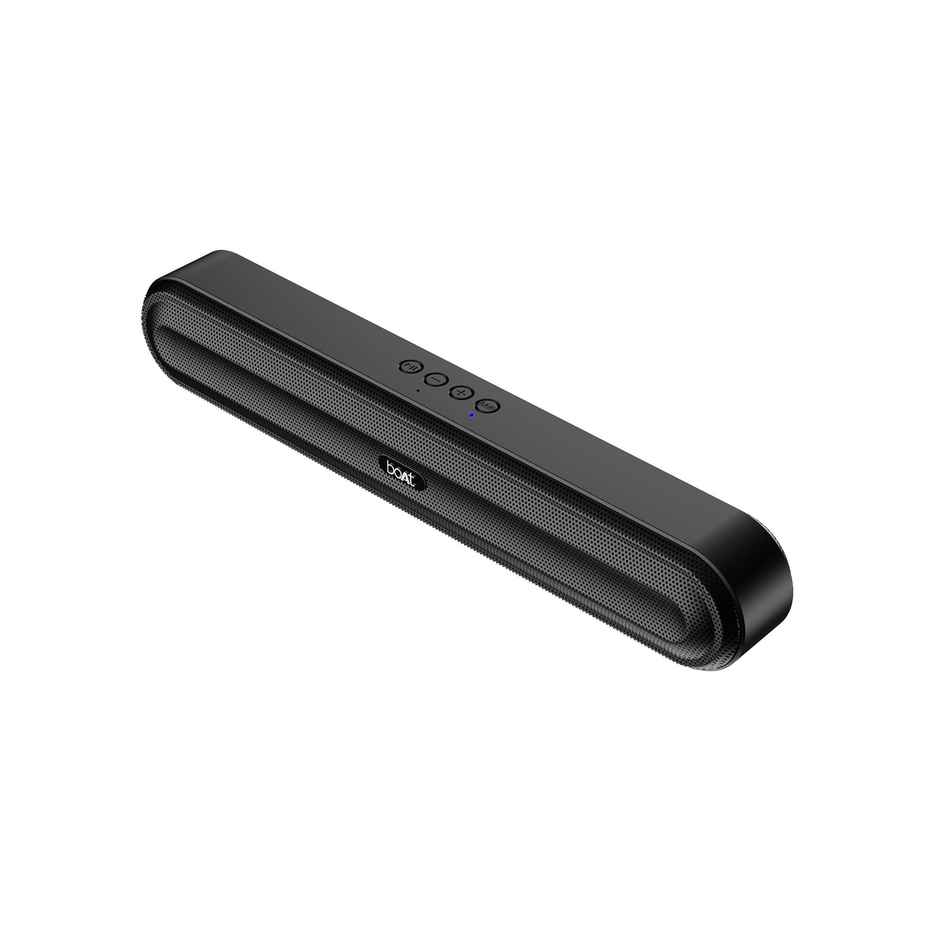 boAt Aavante Bar 490 BT Soundbar w/ 10W RMS Signature Sound, 2.0 Channel, BTv5.1(Classic Black)