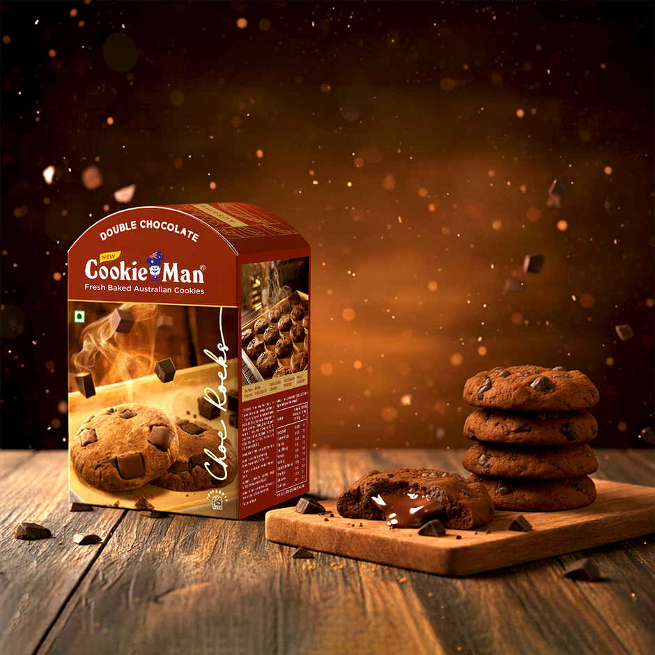 CookieMan Premium Double Chocolate Cookies Biscuits