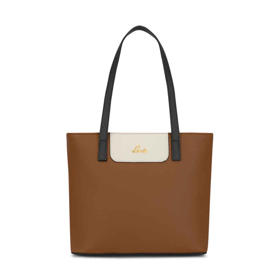 Lavie Women's Colourblock Jossie Tote Handbag | Tan