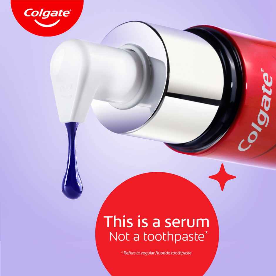 Colgate Visible White Purple Teeth Whitening Serum | Mint & Yuzu Flavour