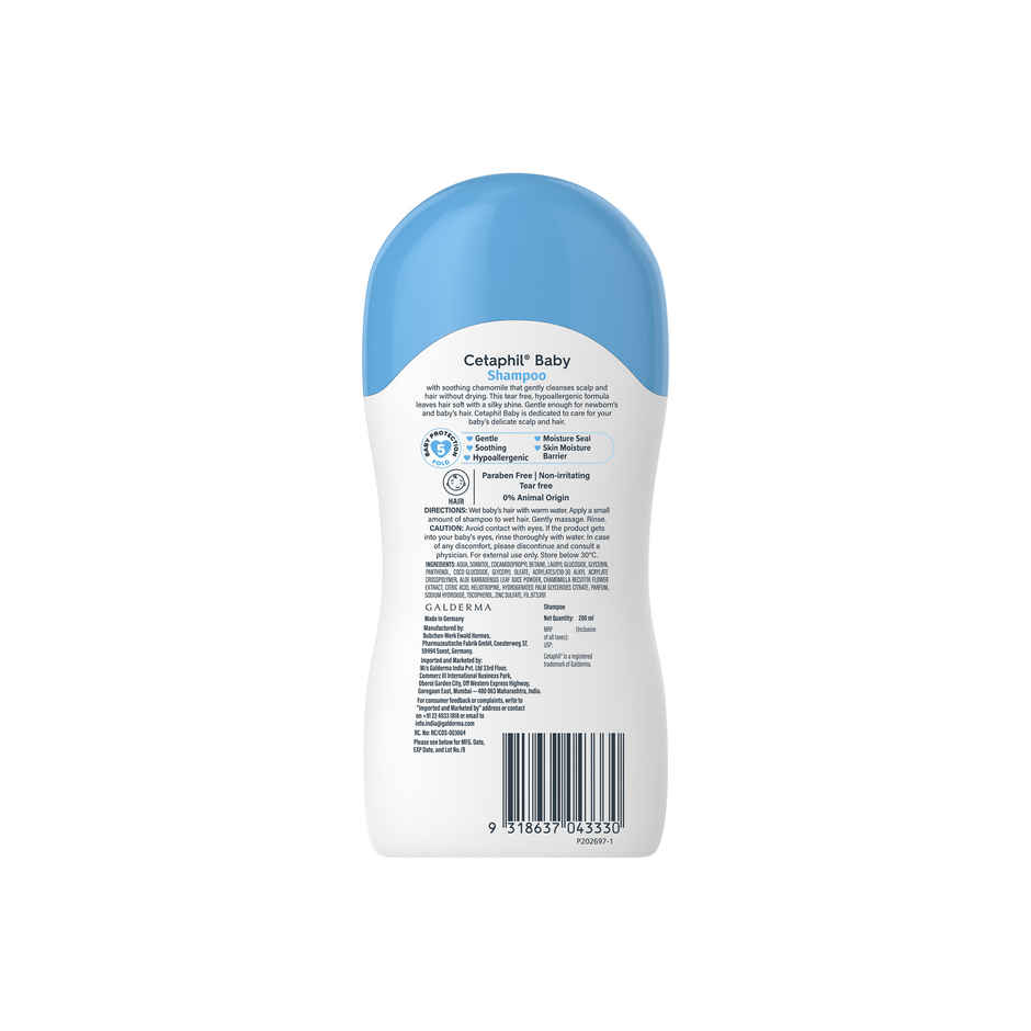 Cetaphil Baby Shampoo With Natural Chamomile