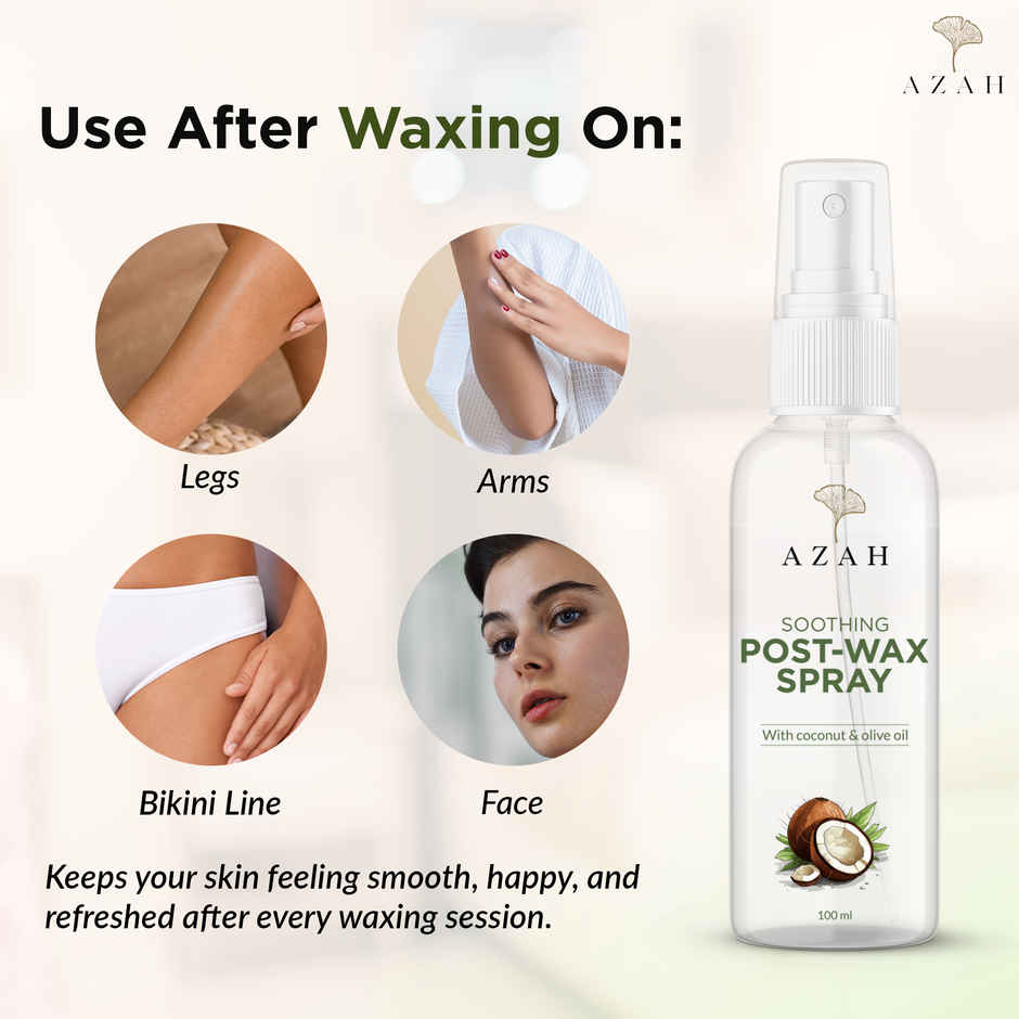 Azah Post-Wax Spray | Soothing Aftercare For Smooth, Irritation-Free Skin