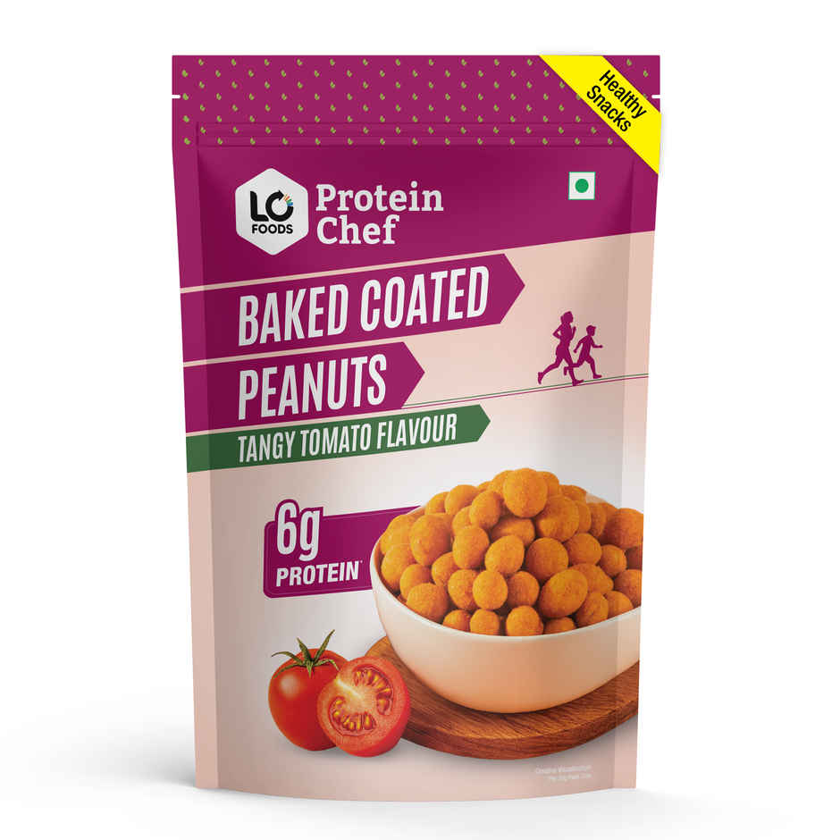 Protein Chef Tangy Tomato Peanuts tomato flavour healthy snacks