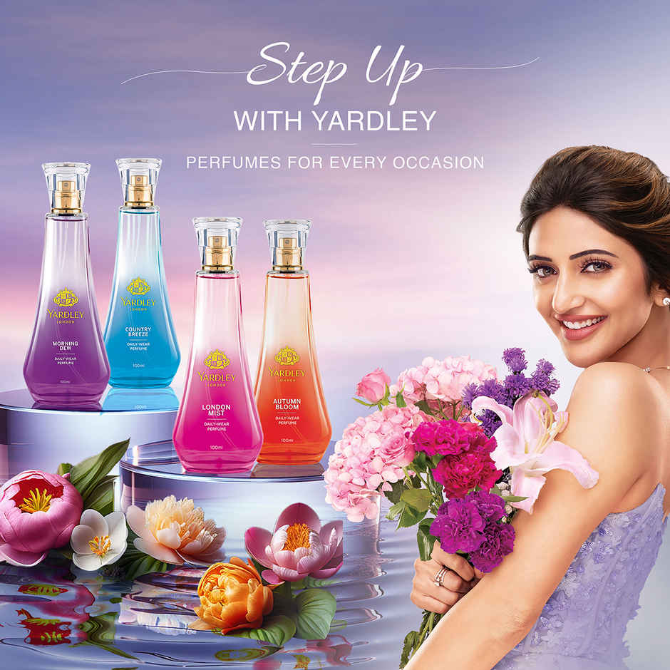 Yardley London Morning Dew Perfume Fresh Floral Scent for Women