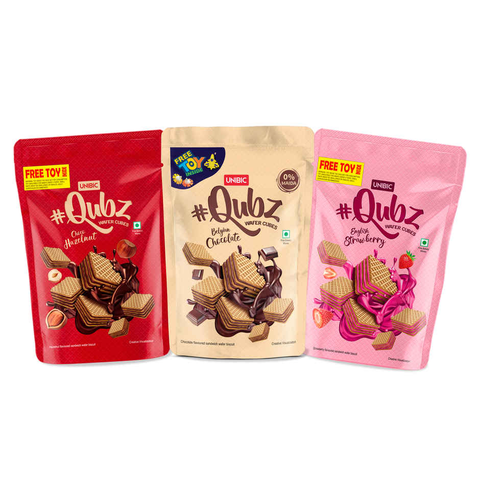 UNIBIC Assorted Qubz Wafer Cubes
