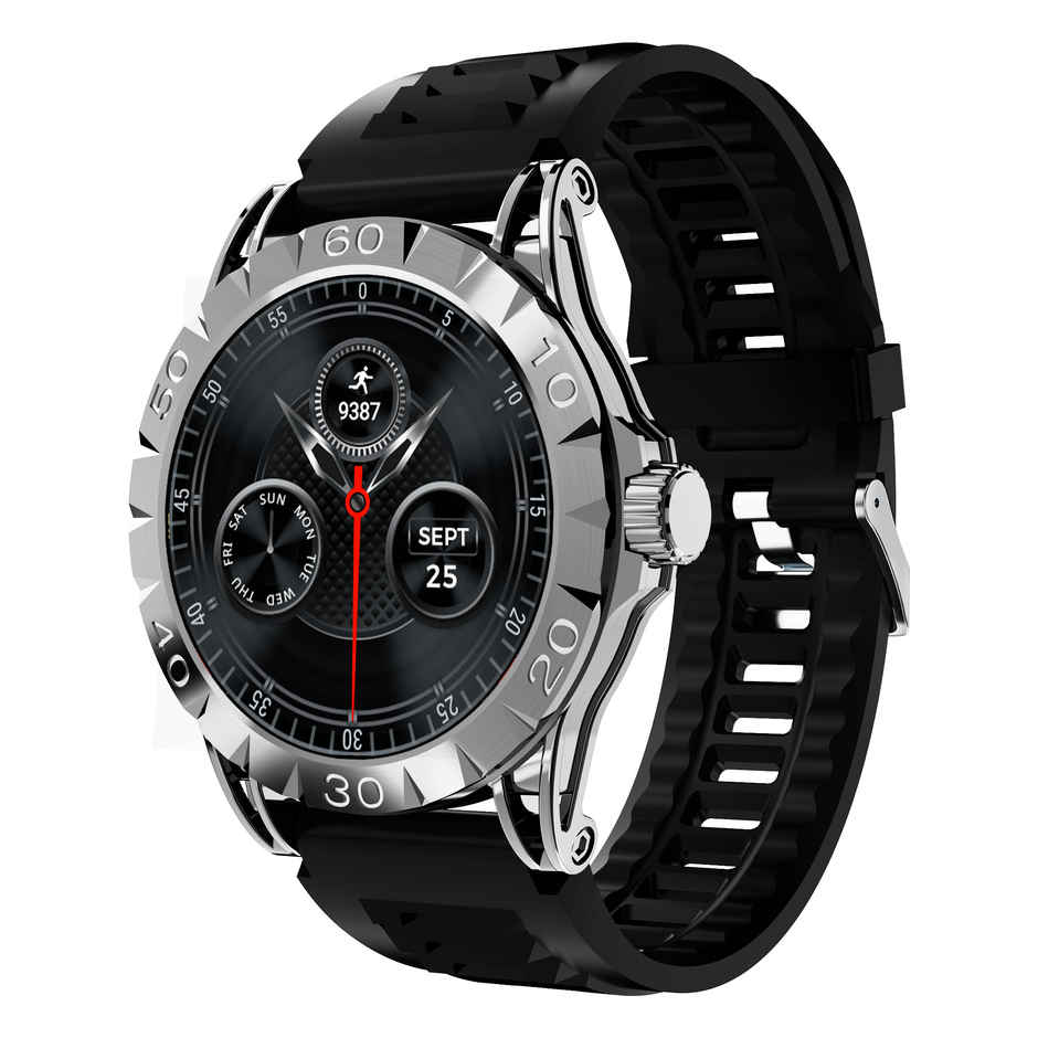 boAt Enigma Orion Smartwatch | 1.34" Display | Functional Crown - Active Black