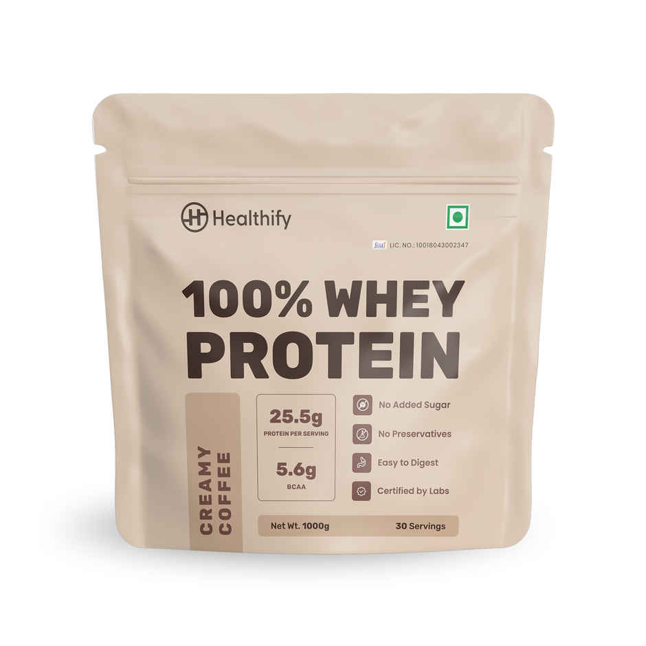 Healthifyme Whey Protein Blend Creamy Coffee