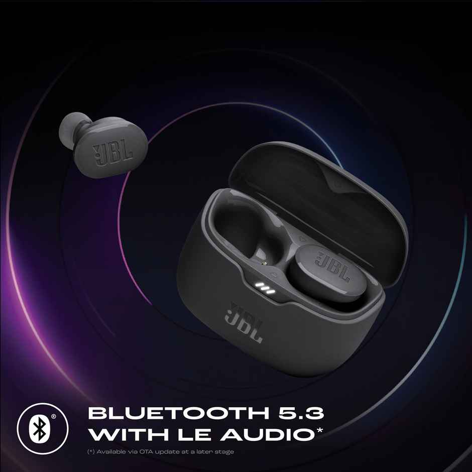 JBL Tune Buds In Ear Wireless TWS Earbuds With Mic, ANC | Black