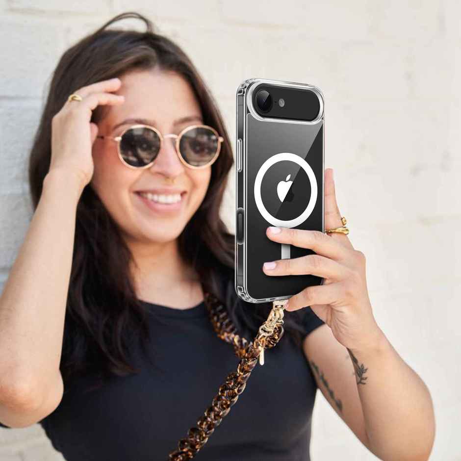 Artistque Case For Iphone 17 Air Back Cover | Transparent Clear Magsafe Cover