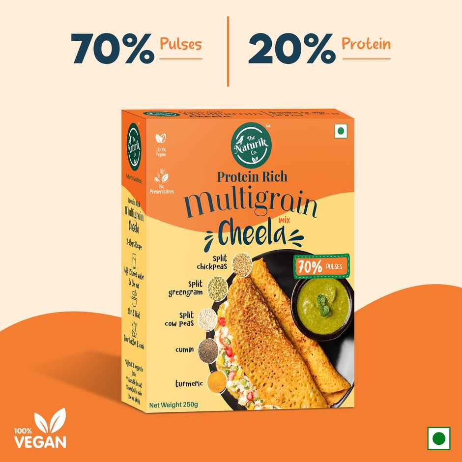 The Naturik Co Protein Multigrain Cheela