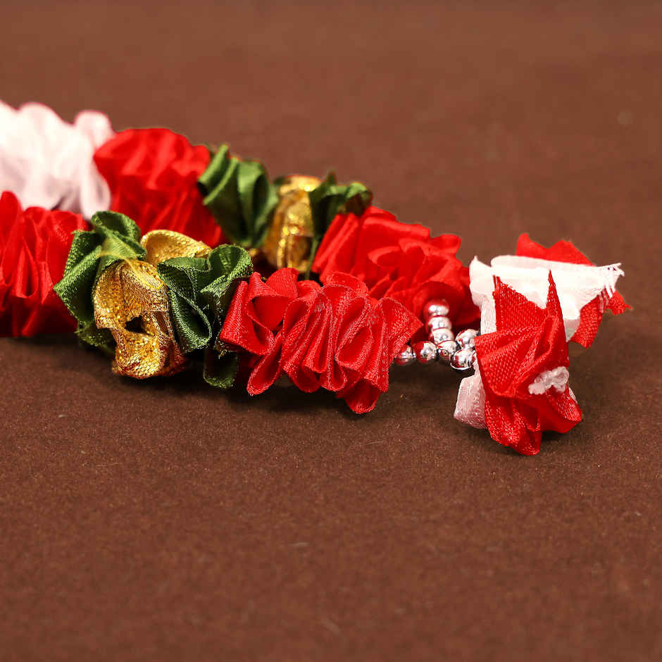 Pooja Mala Garland | Red | 18 Inch | Mayyur