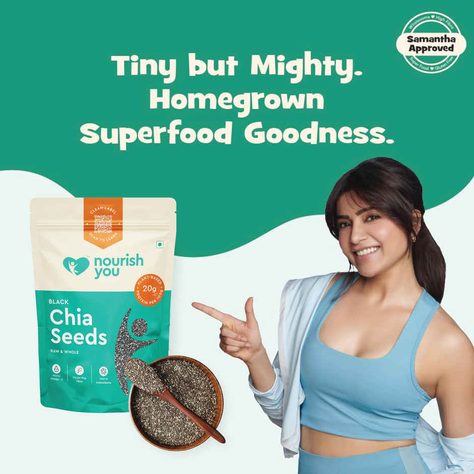 Nourish You Chia Seeds Truly Clean Chia Seeds for Eating