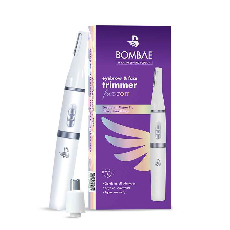 Bombae 4-in-1 Trimmer for Women Facial Hair Removal and Eyebrows