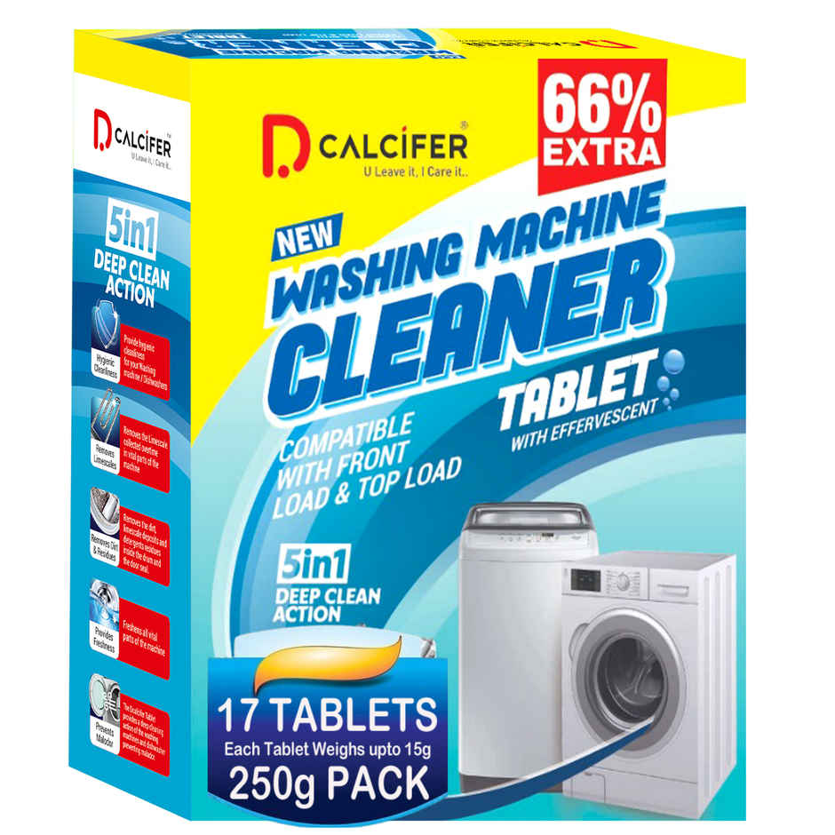 Dcalcifer Washing Machine Cleaner and Descaler Tablets