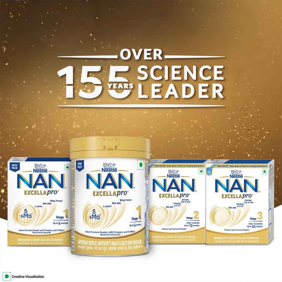 Nestle NAN EXCELLAPRO Stage 1, Follow-up Formula Milk Powder