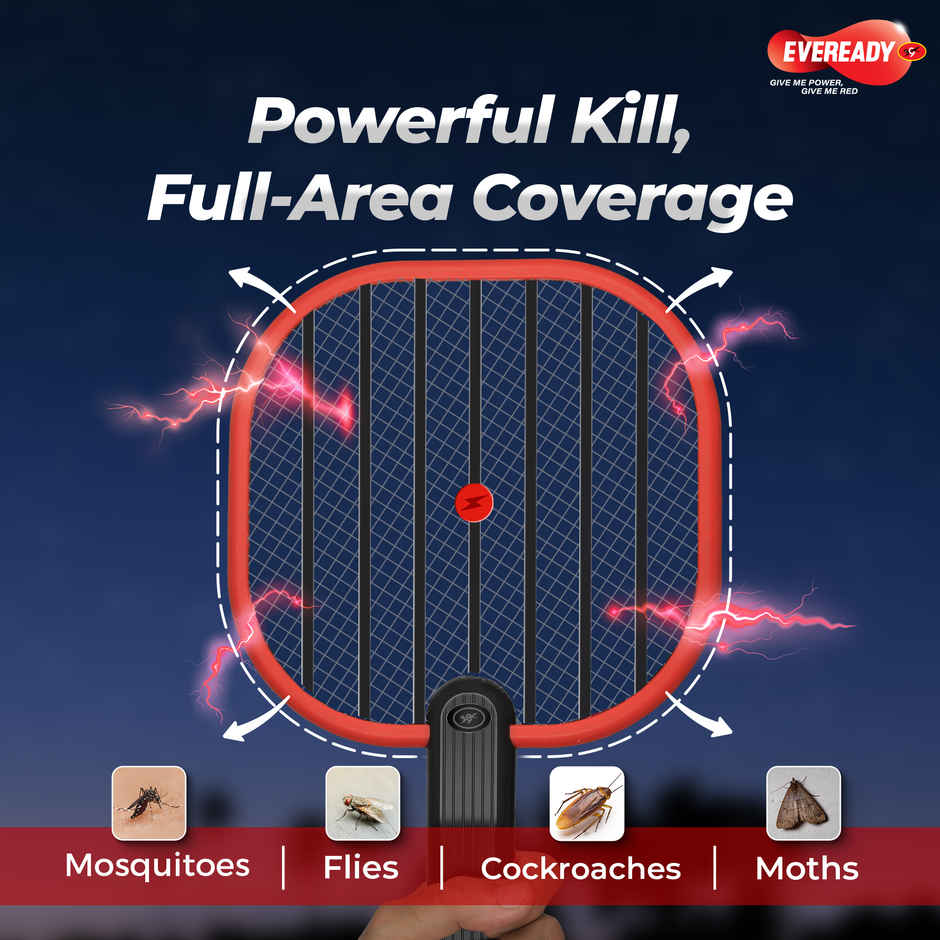 Eveready MR-07 Battery Operated Mosquito Racquet