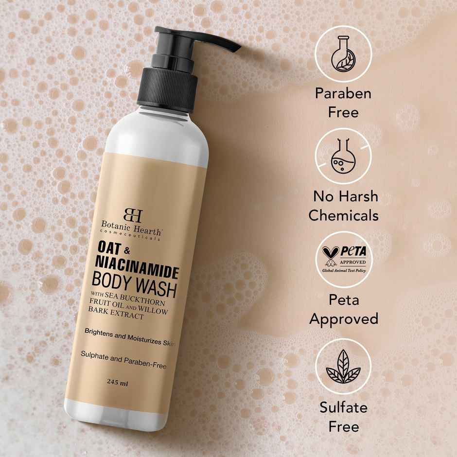Botanic Hearth Oat & Niacinamide Body Wash