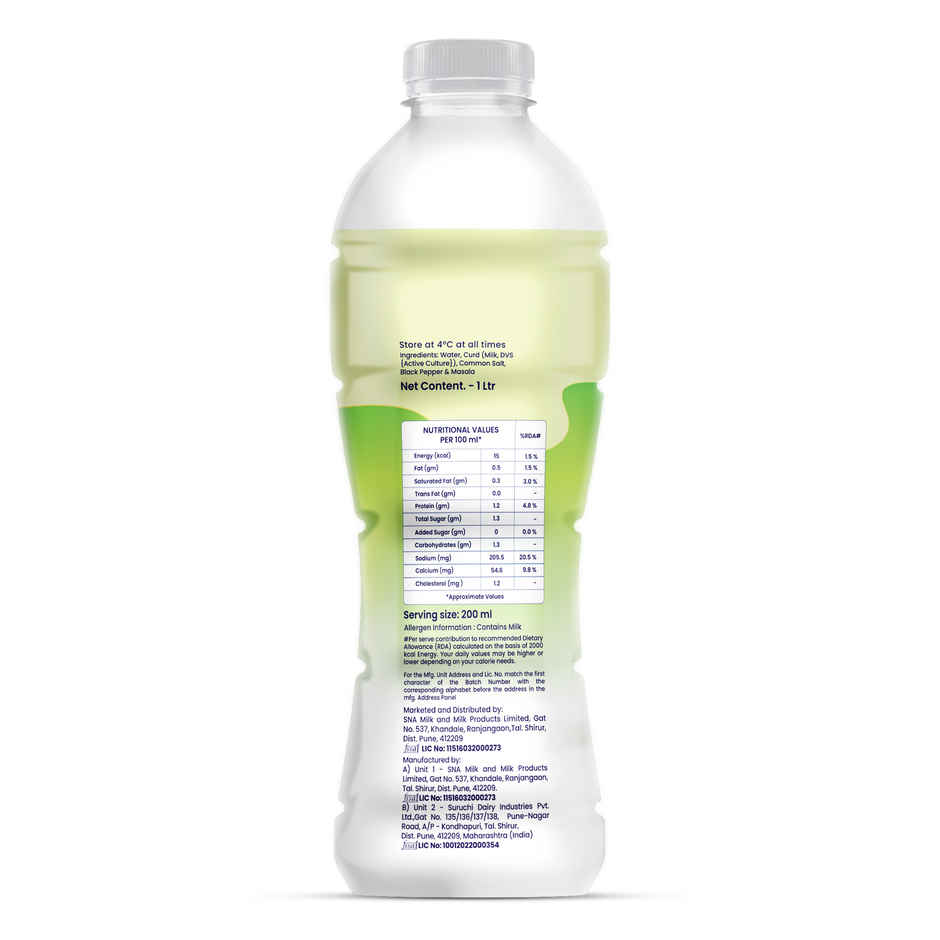 Desi Farms Masala Chaas Bottle Combo  