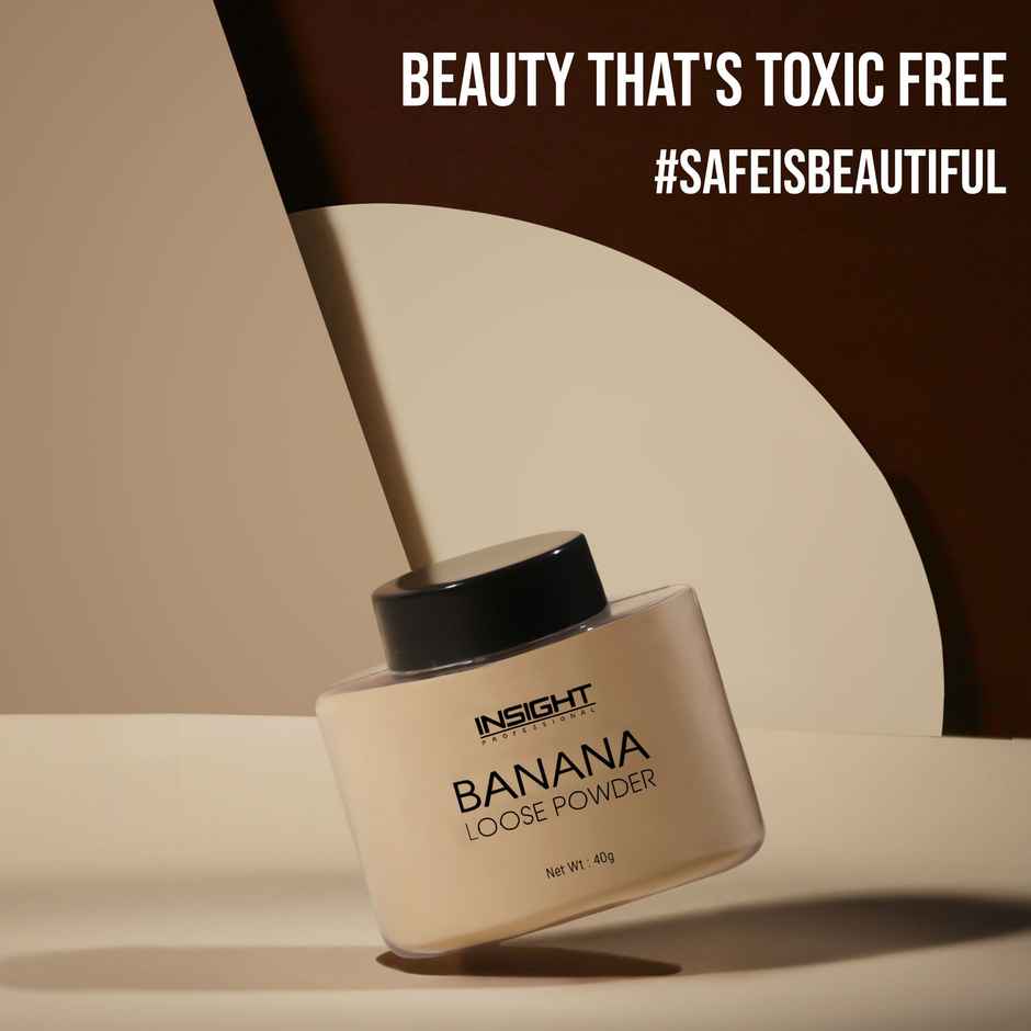 Insight Cosmetics Loose Powder - White | Dermatologically Tested