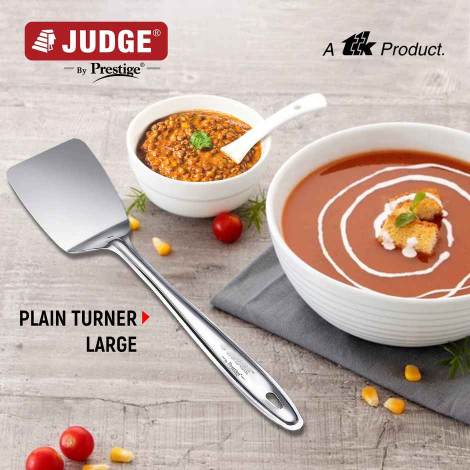 Judge by Prestige Stainless Steel Plain turner 1.5(32cm)