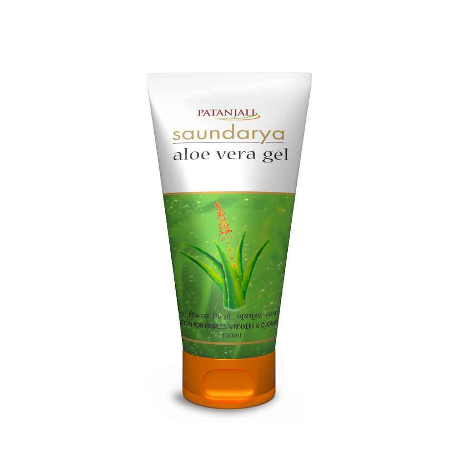 Patanjali Saundarya Aloe Vera Gel- Anti Acne, Anti Wrinkle, Skin Hydration