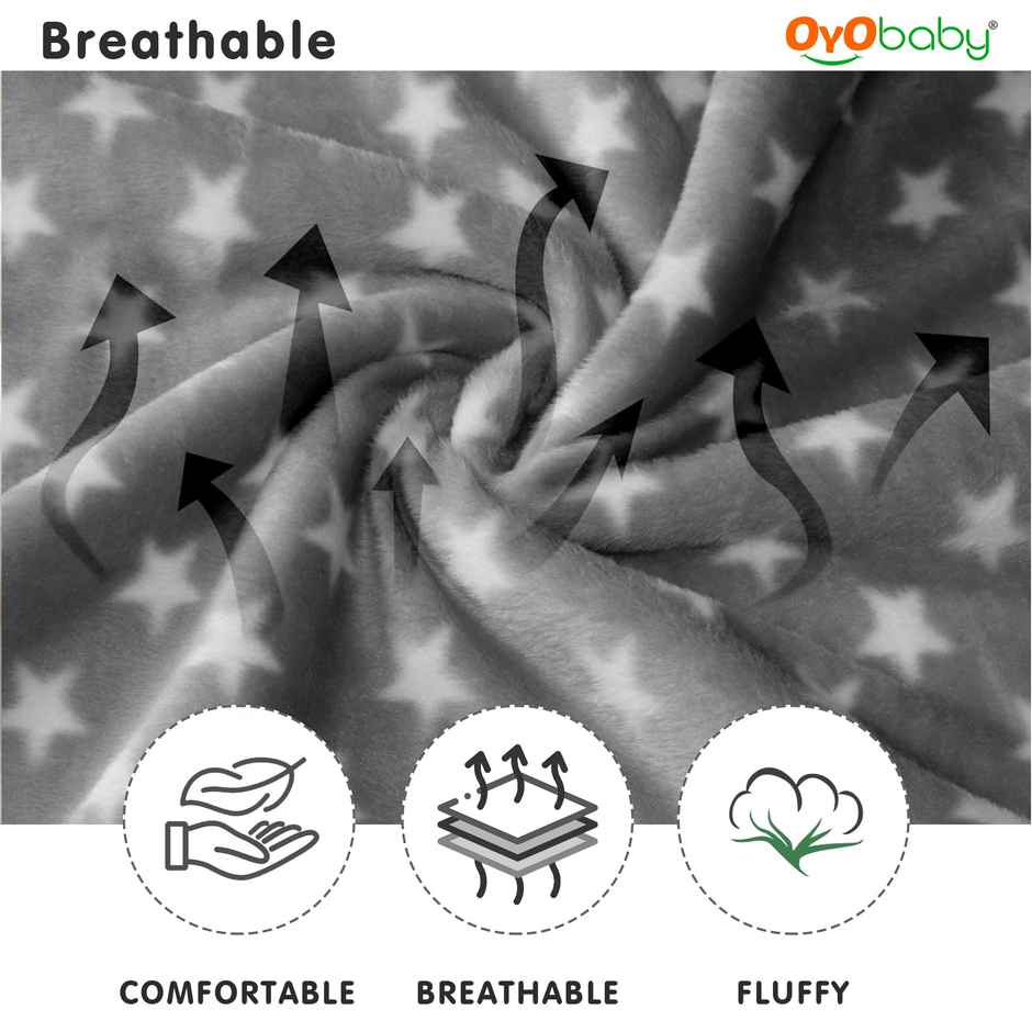 Oyo Baby Hooded Blanket Wrapper Swaddle 0-6 Months | Assorted