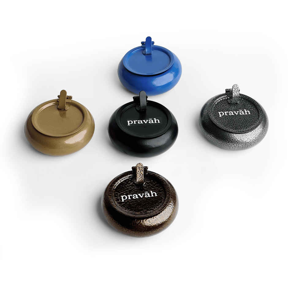 Pravah Small Car Ashtray (Metal) | Assorted
