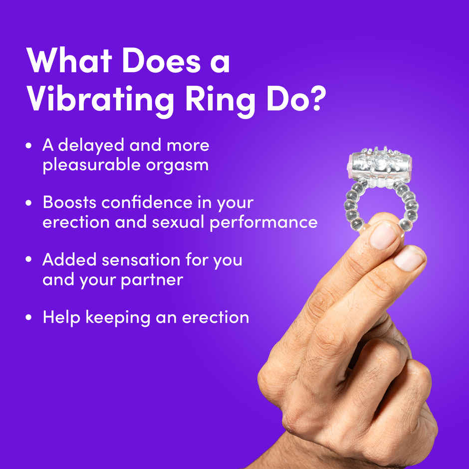 Bold Care Pleasure Ring Massager For Men & Women 60 Minutes Runtime