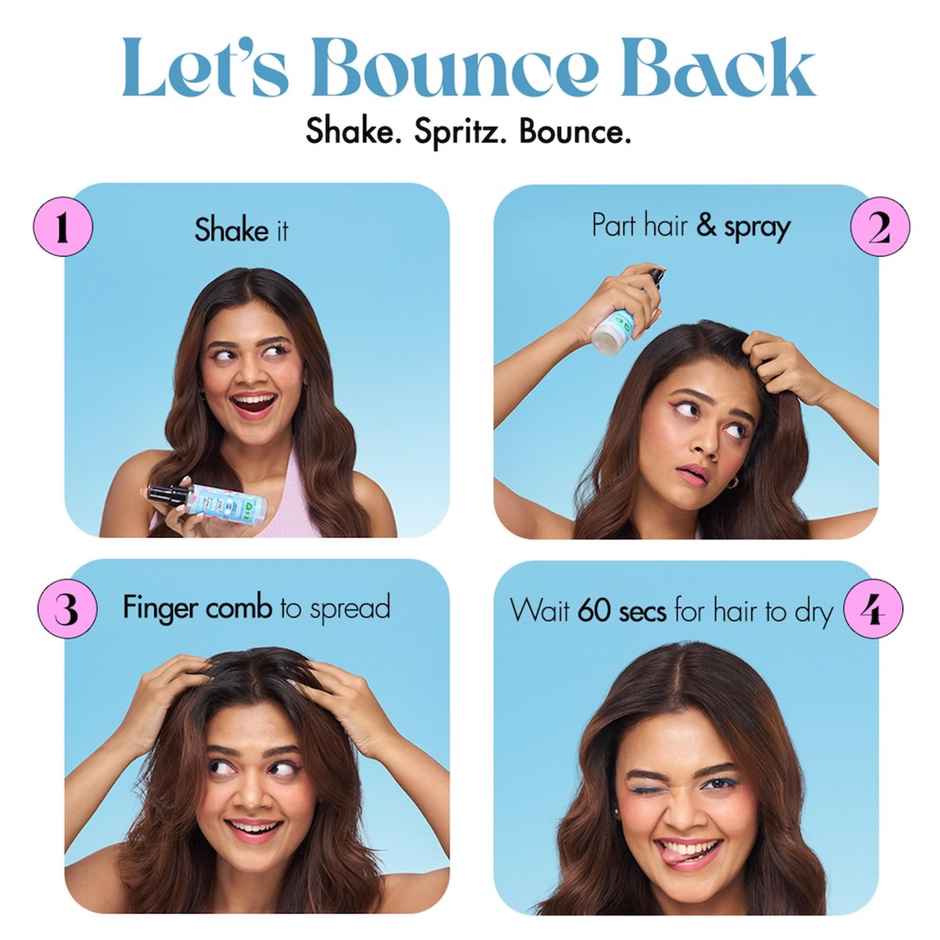 Love Beauty and Planet Bounce Back Reset Mist - No Alcohol Dry Shampoo Combo