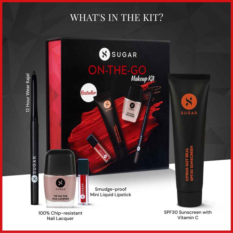 SUGAR Cosmetics On-The-Go Makeup Kit | Fun & Creative