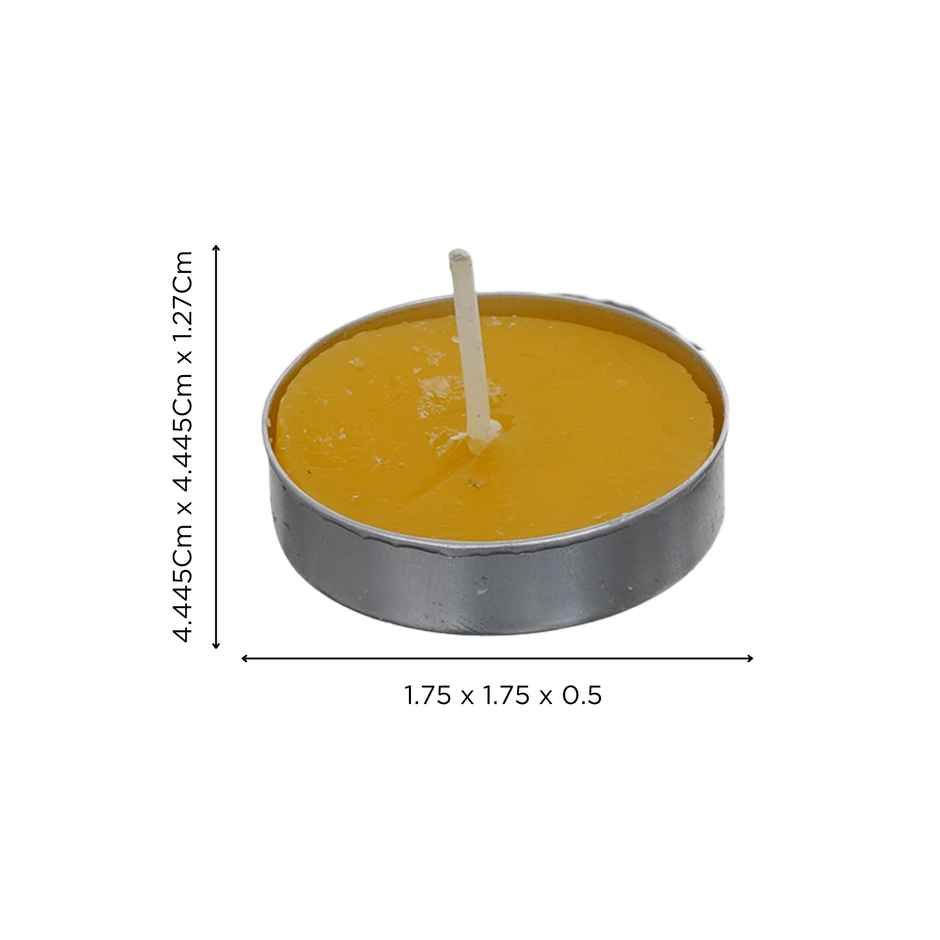 eCraftIndia Vanilla Scented Tea Light Candles