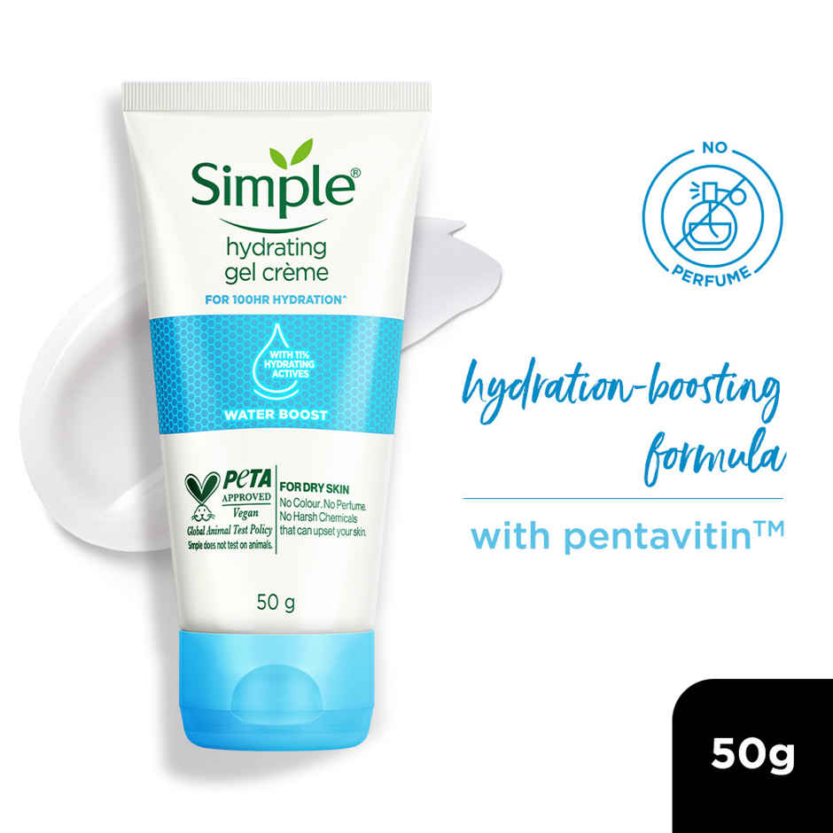 Simple Water Boost Hydrating Gel Creme 100 Hr Hydration