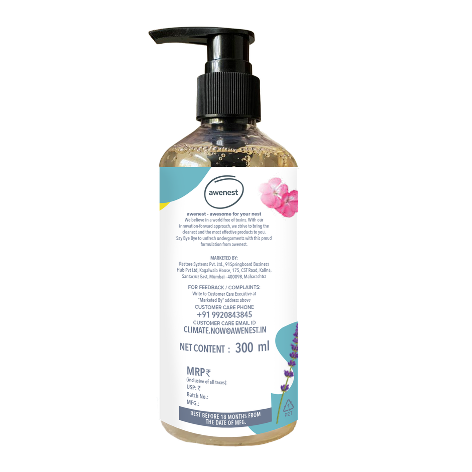 Awenest Bye-Bye Unfresh Undergarment Detergent Liquid