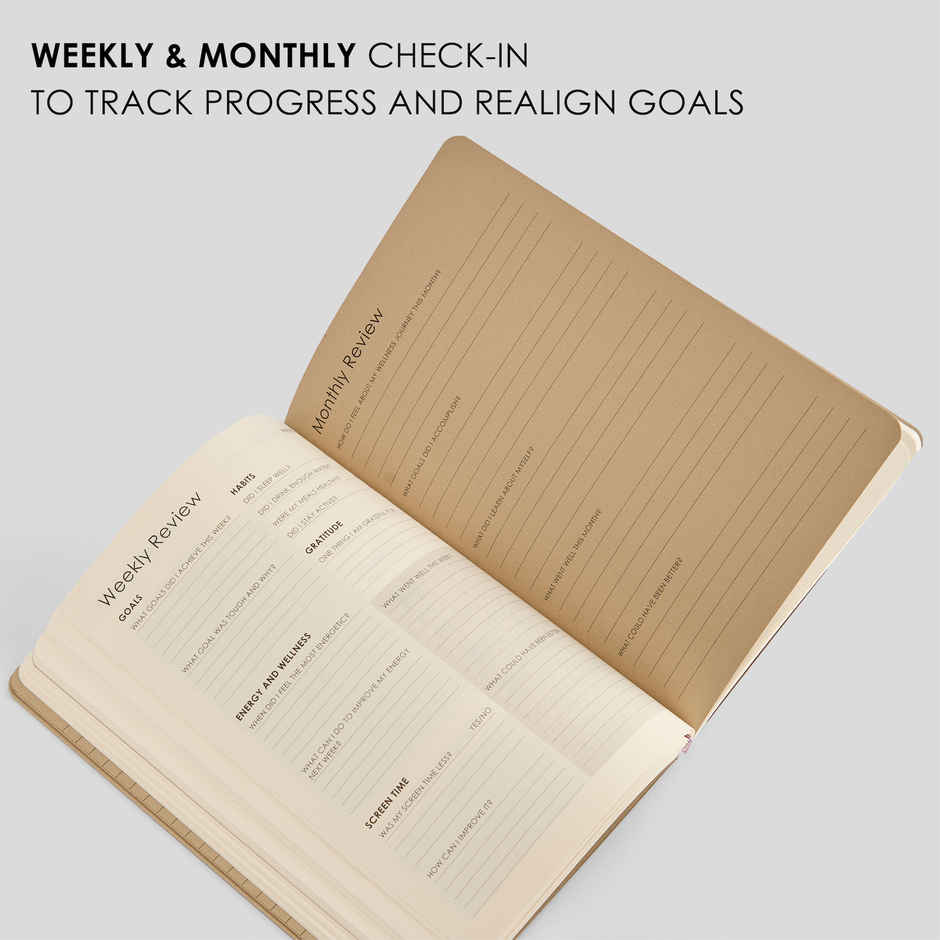 myPAPERCLIP 12 Week Journal, Wellness | Green