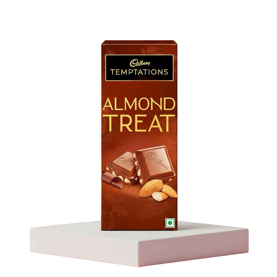 Cadbury Temptations Almond Treat Premium Chocolate Bar