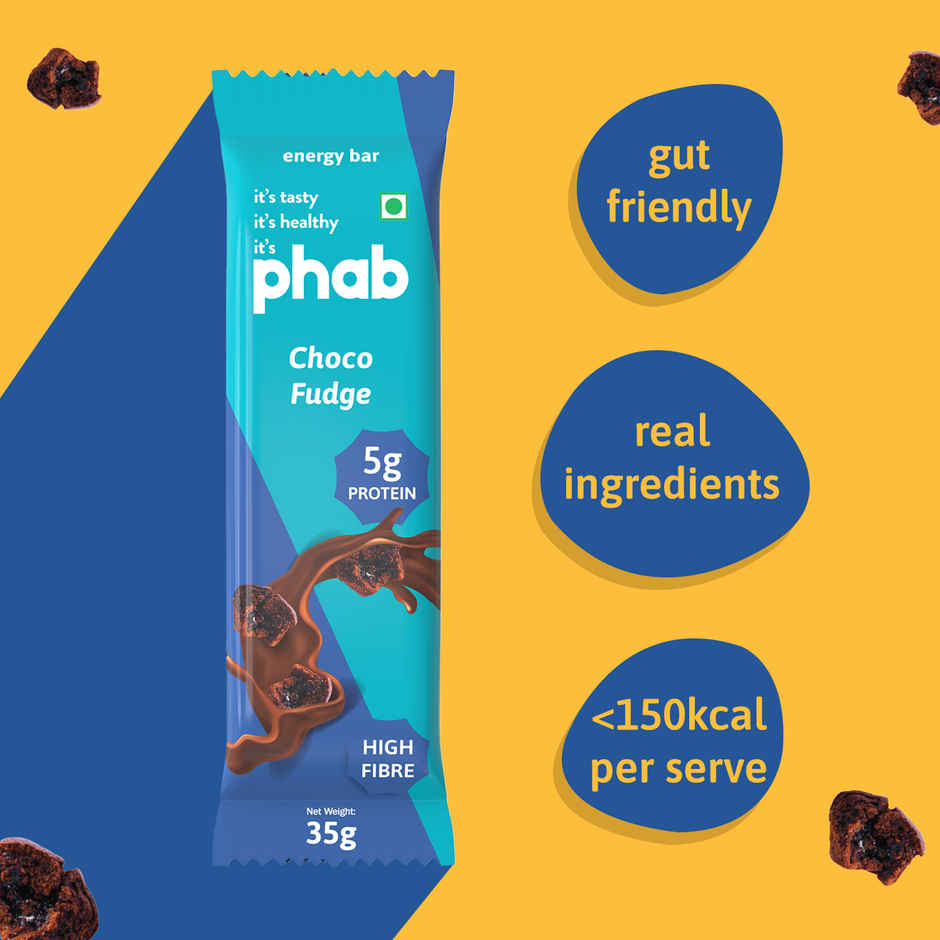 Phab Protein Energy Bar Choco fudge Combo