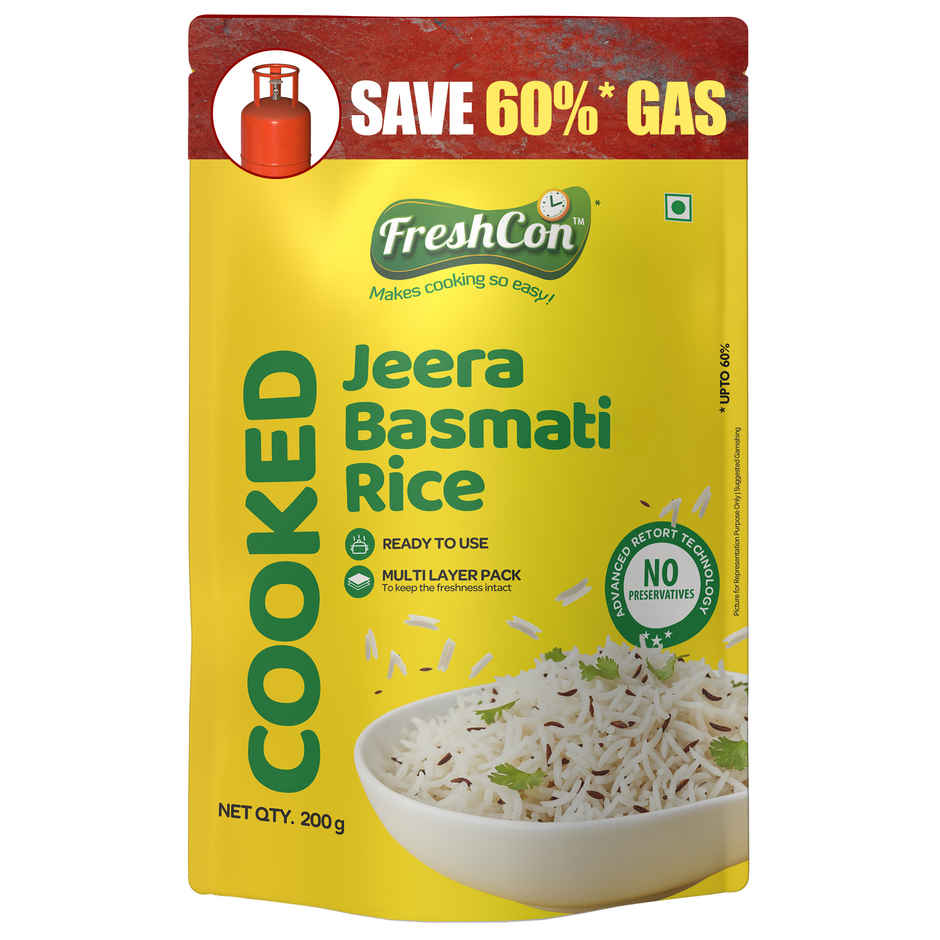 Freshcon Cooked Basmati Jeera Rice Combo