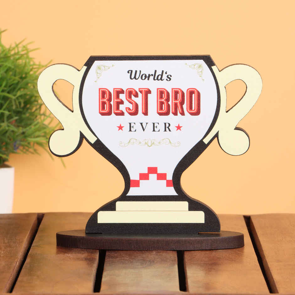Quace World's Best Bro Trophy