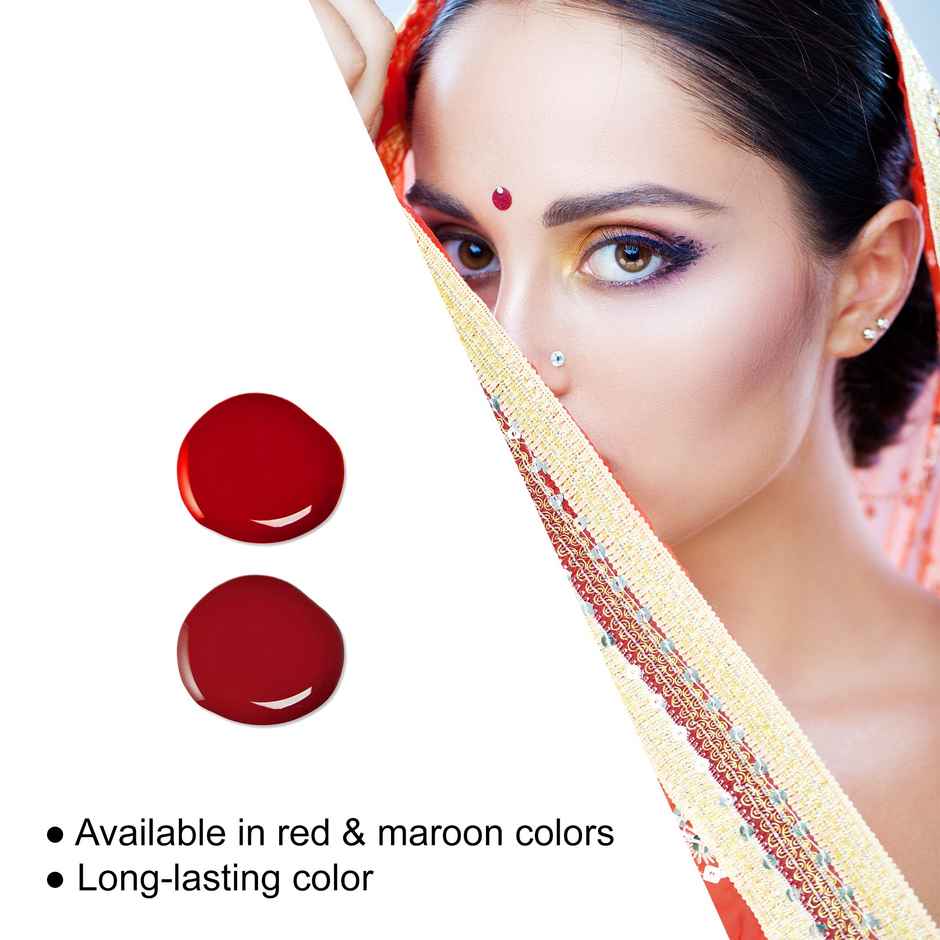 Jaquline USA Liquid Sindoor | 01 Maroon