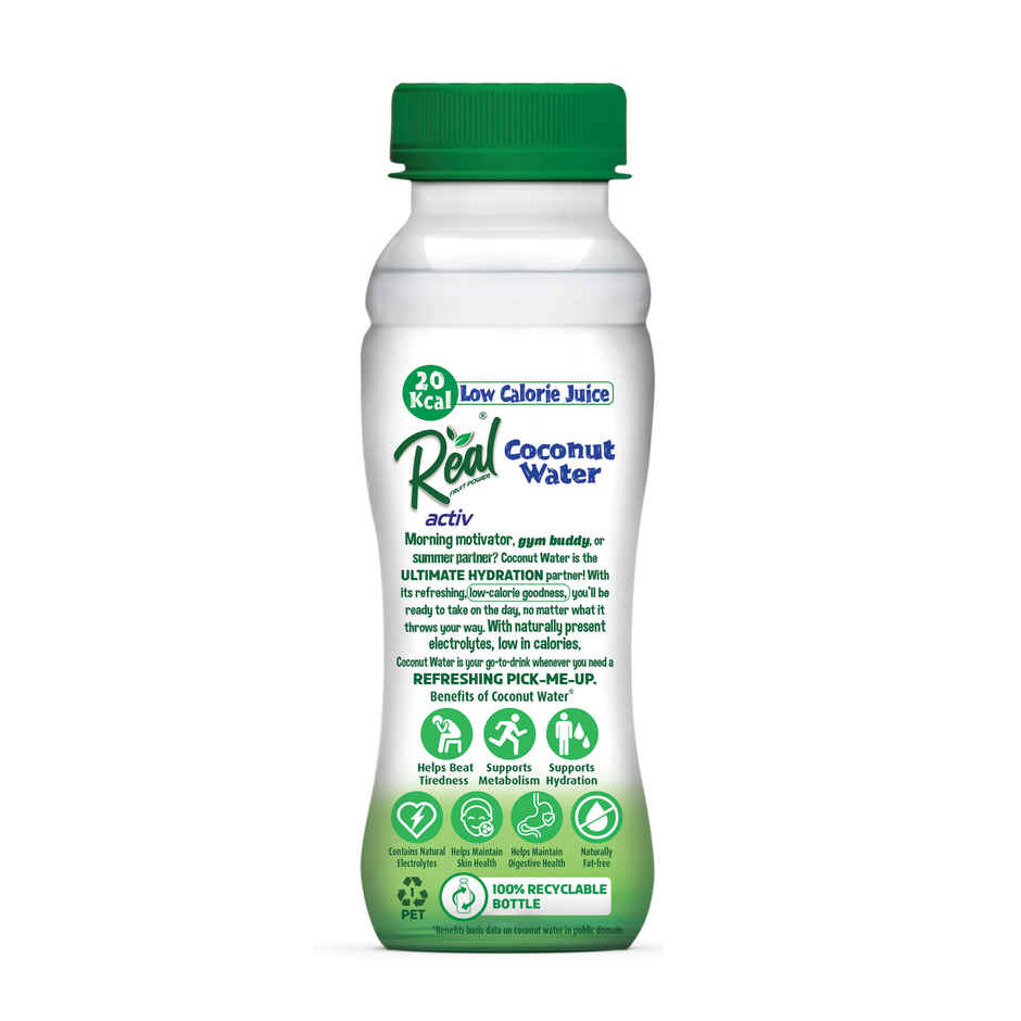 Real Activ Coconut Water - No Added Sugars | Bottle