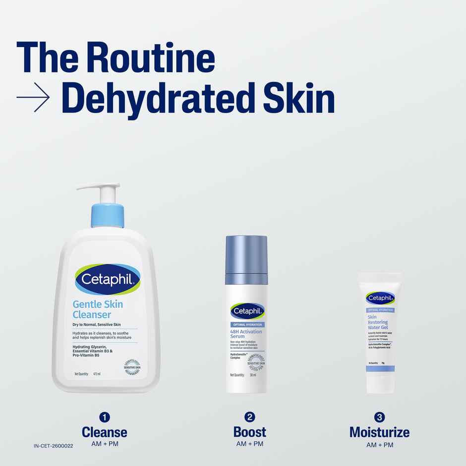 Cetaphil Optimal Hydration Restoring Water Gel