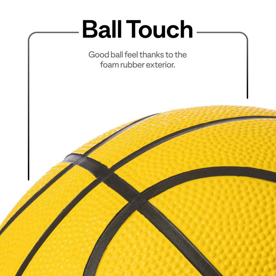 Decathlon | Tarmak Indoor & Outdoor Basketball | Yellow - Size 5