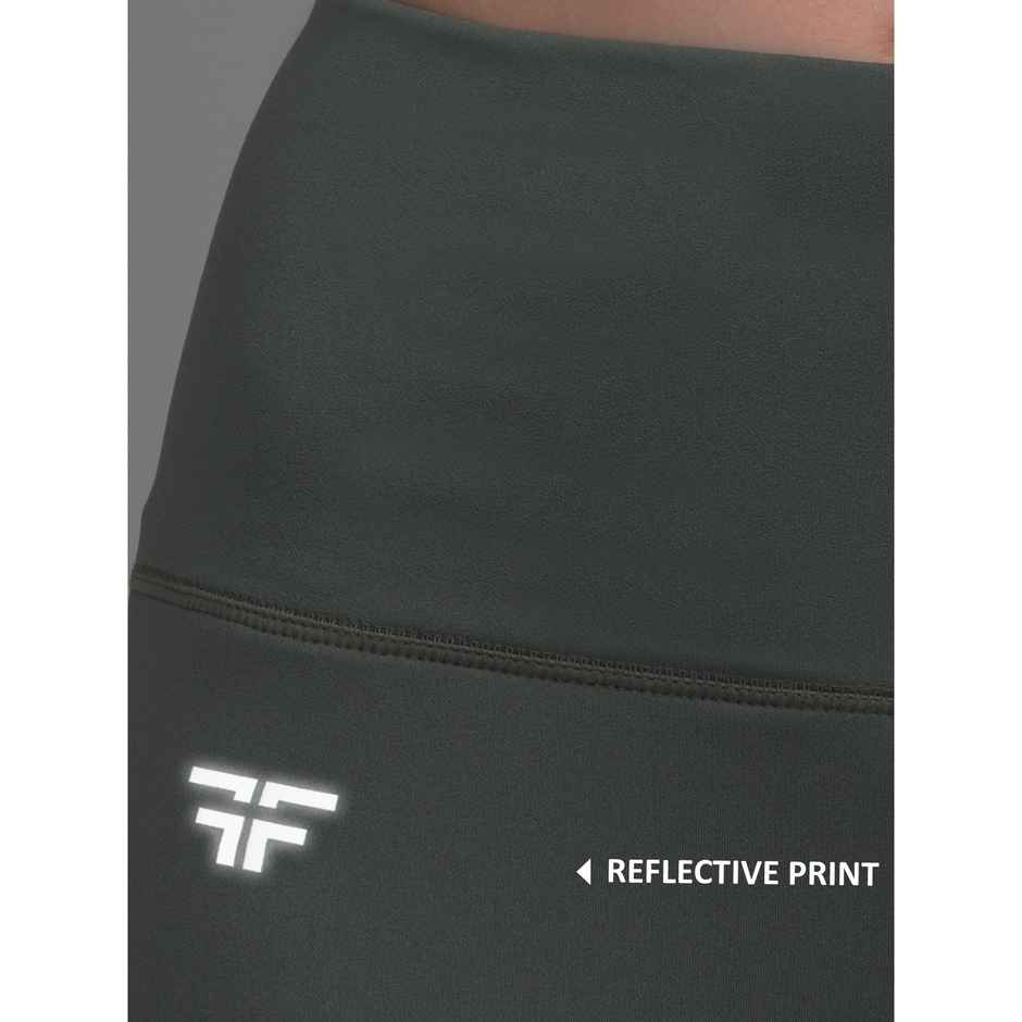 Fflirtygo Women's Capri 4 Way Stretch Slim Fit Leggings Fsc Msage | S