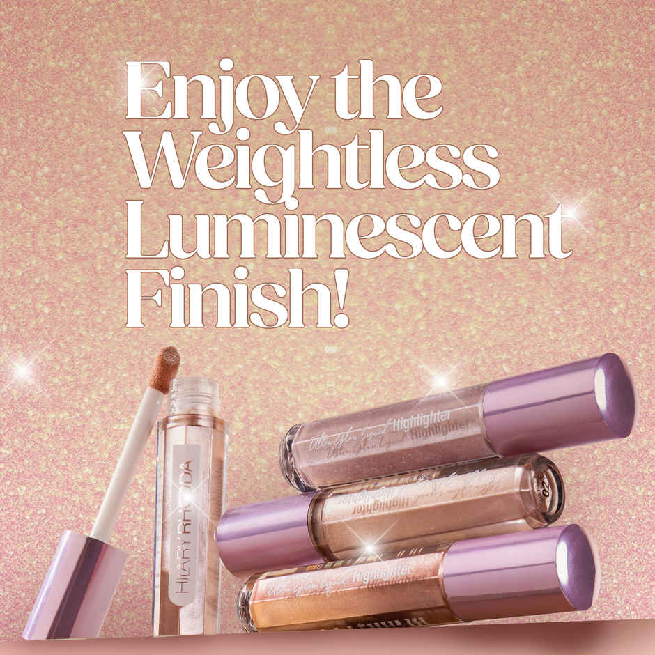 Hilary Rhoda Ultra Glow Liquid HighlighterVegan | Luminescent Finish | Ultra Copper | Shade 04